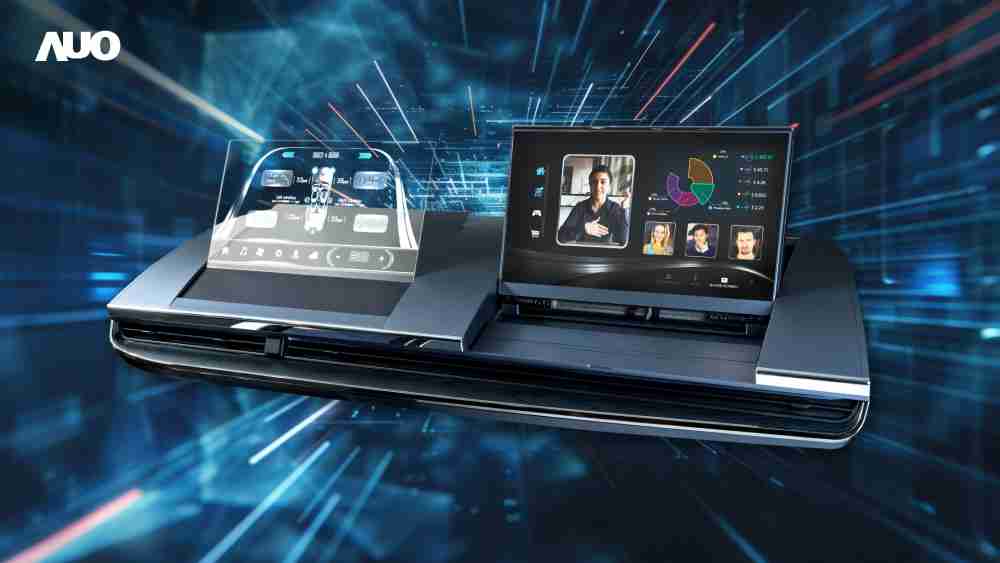 尊龙集团Micro LED Display HMI解决方案打造透明Micro LED前座仪表，，，，呈现信息并保留驾驶视野开阔；亦为副驾驶座乘客打造收放自如的Micro LED屏幕，，在不影响显示质量的前提于显示区内建镜头，，让用户能与视讯对象直接眼神接触，，，，提供绝佳的双向沟通体验