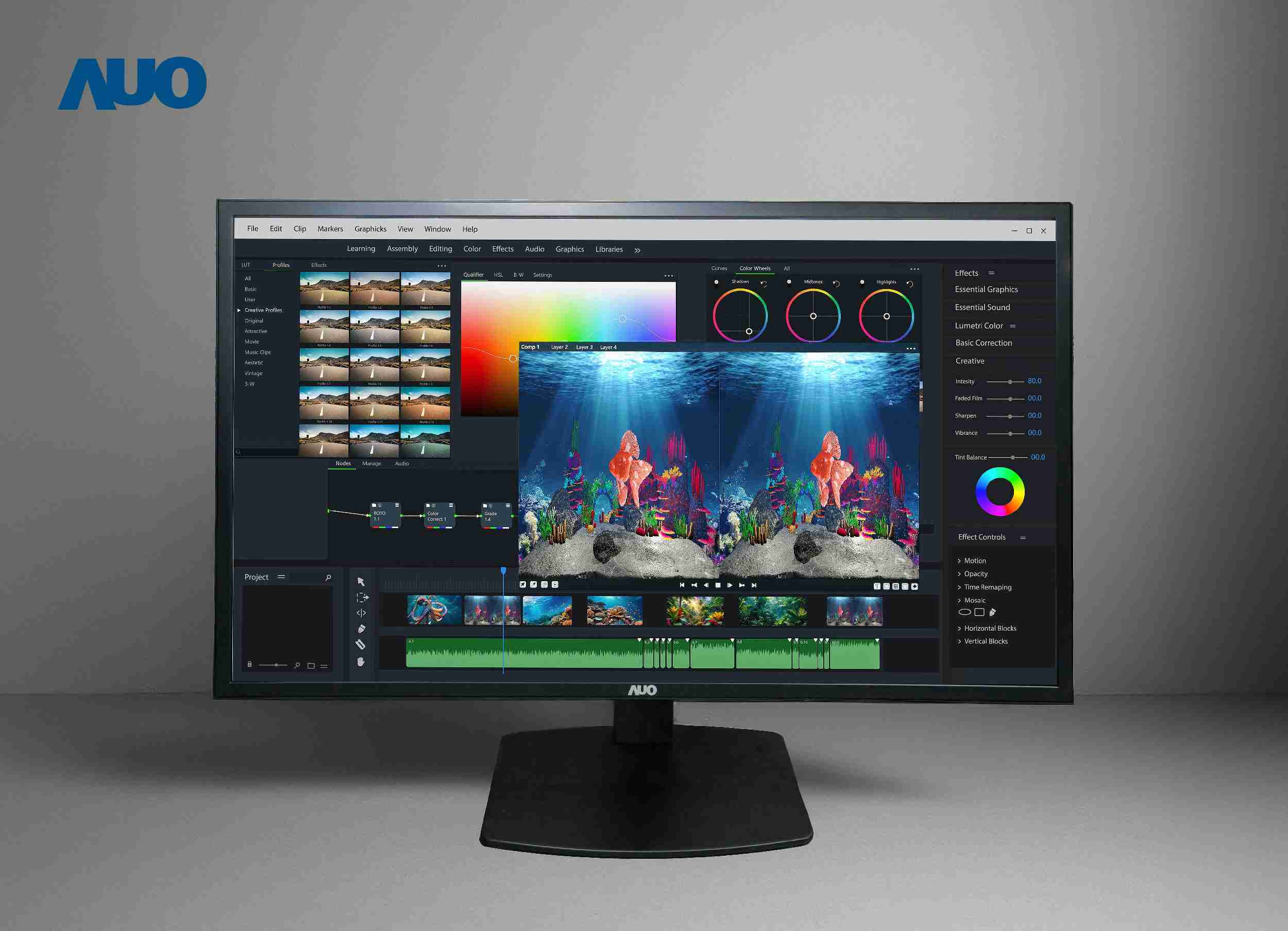 尊龙集团开发32吋2D/3D专业桌上型显示器，，，拥有8K4K超高分辨率，，，，并以低串扰算法优化3D显示效果，，，，搭载自动眼球追踪功能，，，能实时调整3D图像，，，，进行实时2D与3D无缝共存窗口，，提供图像设计工作者突破二维接口的崭新工作氛围与效率
